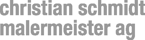 logo: Christian Schmidt Malermeister AG