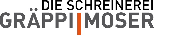 Firmenlogo der Firma Gräppi Moser GmbH in Lyss