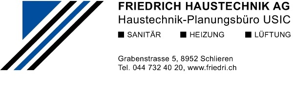 Firmenlogo der Firma Friedrich Haustechnik AG in Schlieren