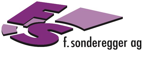 Firmenlogo der Firma F. Sonderegger AG in Marbach
