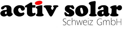 Firmenlogo der Firma activ solar Schweiz GmbH in Gossau