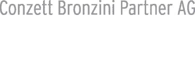 Firmenlogo: Conzett Bronzini Partner AG