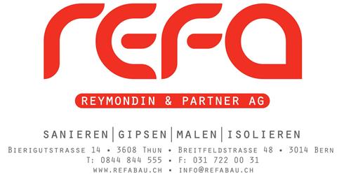 Firmenlogo: REFA-BAU Reymondin & Partner AG