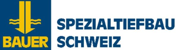 Firmenlogo der Firma BAUER Spezialtiefbau Schweiz AG in Dättwil
