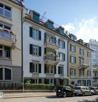 Objektbild: Sanierung MFH Kurvenstrasse 14 + 12 8006 Zürich