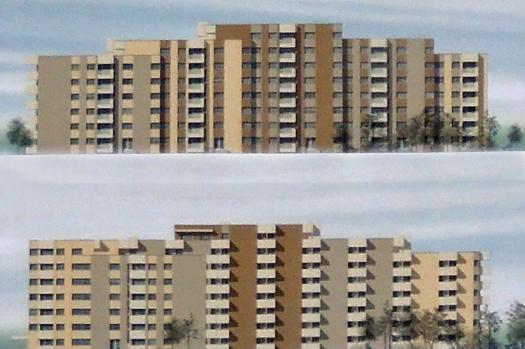 Objektbild: Sanierung Gebäudehülle mit Balkonerweiterung Lindenhof 1-7, 2-12, 18-24, 21-25 5430 Wettingen