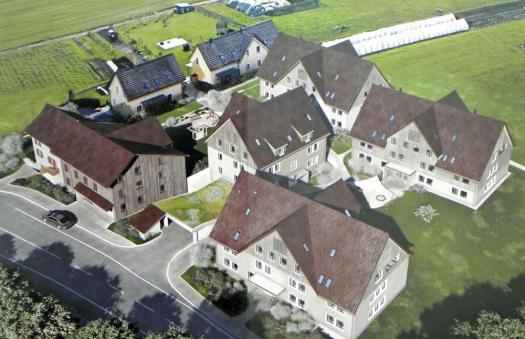 Objektbild: MFH Hofwies Dorfstrasse 24 - 32 8904 Aesch