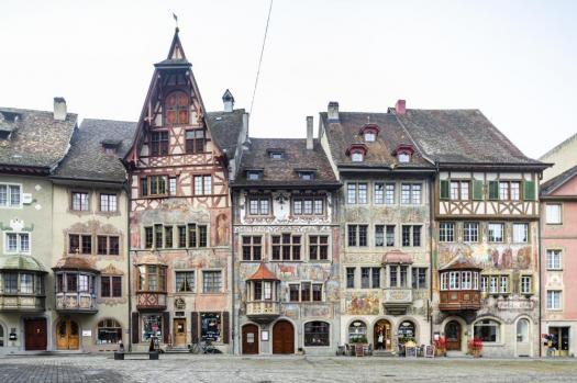 Objektbild: Häuser zur Krone Rathausplatz 5 8260 Stein am Rhein - Altstadt