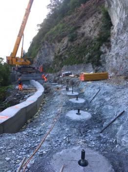 Objektbild: Renforcement et Elargissement de Briey Route cantonale 43 3967 Vercorin