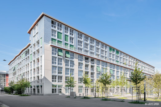 Objektbild: Lokstadt, Haus Krokodil Dialogplatz 4-7 Emil-Krebs-Gasse 10 Ernst-Jung-Gasse 6-14 Robert-Sulzer-Gass 16 8400 Winterthur